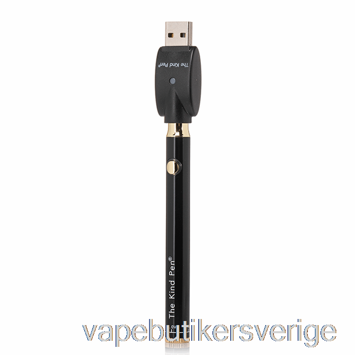 Vape Sverige The Kind Pen Twist Vv 510 Batteri Svart Guld
